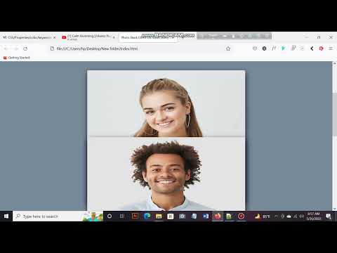 Photo Stack Effect On Scroll Using Html & Css