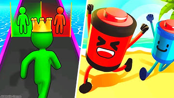 Giant Rush | Battery Run - All Levels Gameplay Walkthrough Android,iOS - Big APK Update