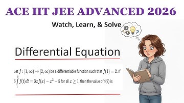 f: [1 infinity) to [2 infinity) be Differentiable Function such that f(1) = 2 | JEE Advanced Math