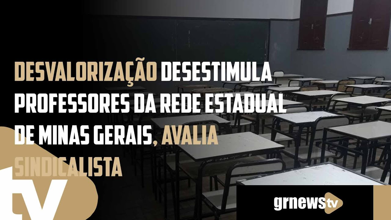 Desvalorização desestimula professores da rede estadual de Minas Gerais, avalia sindicalista