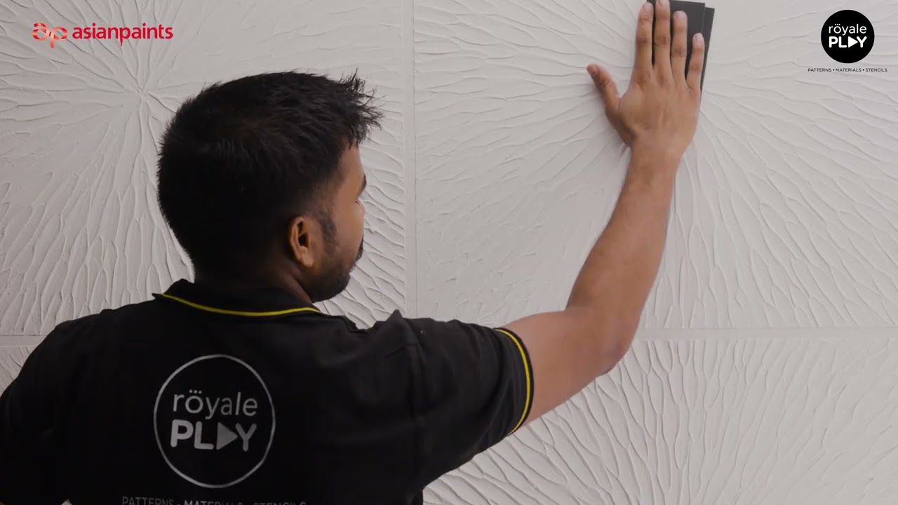Asian Paints Royale Play Luxe – Dune Corolla Application