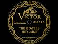 THE BEATLES / HEY JUDE / PRESTO 6N RECORD LATHE / 10" BLACK LEXAN DISC / 78 RPM
