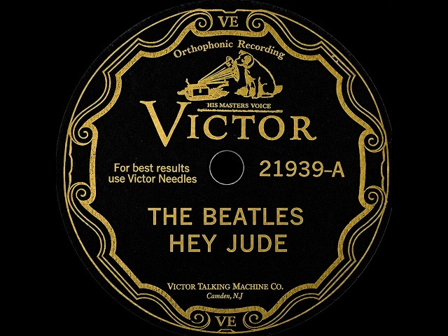 THE BEATLES / HEY JUDE / PRESTO 6N RECORD LATHE / 10