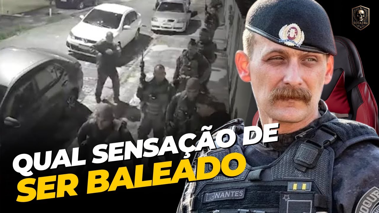 Qual a Sensação de Ser Baleado - Sgt Nantes, Castro e Batata