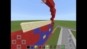 Minecraft Tutorial- How To Make Mario Pixel Art