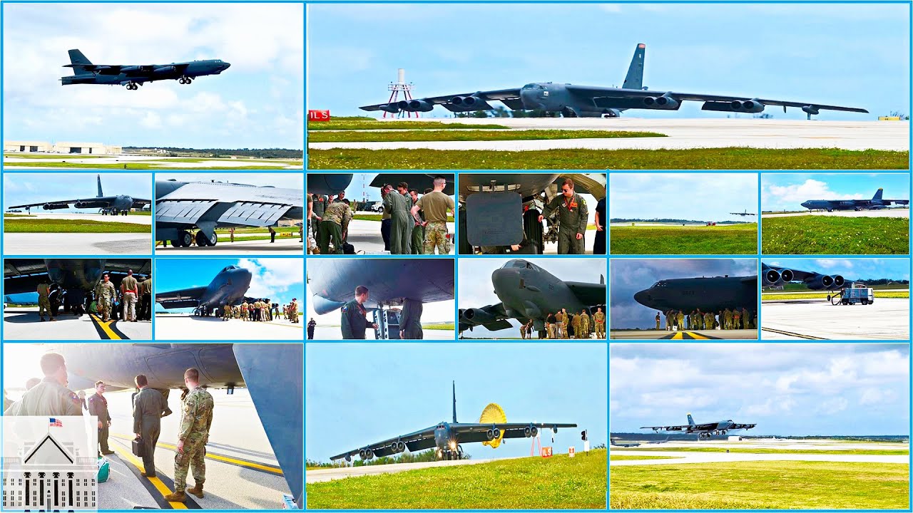 B-52H Stratofortress Bomber Task Force Deployment | Strategic Command's 24/7 Watch