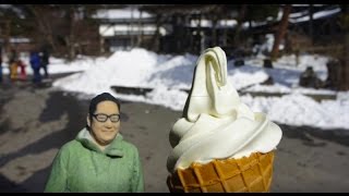 【冬だからこそアイスがたべたい！】極寒の那須でアイスを食べ歩くとこうなります