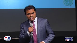 Minister KT Rama Rao's Speech at TiE Event