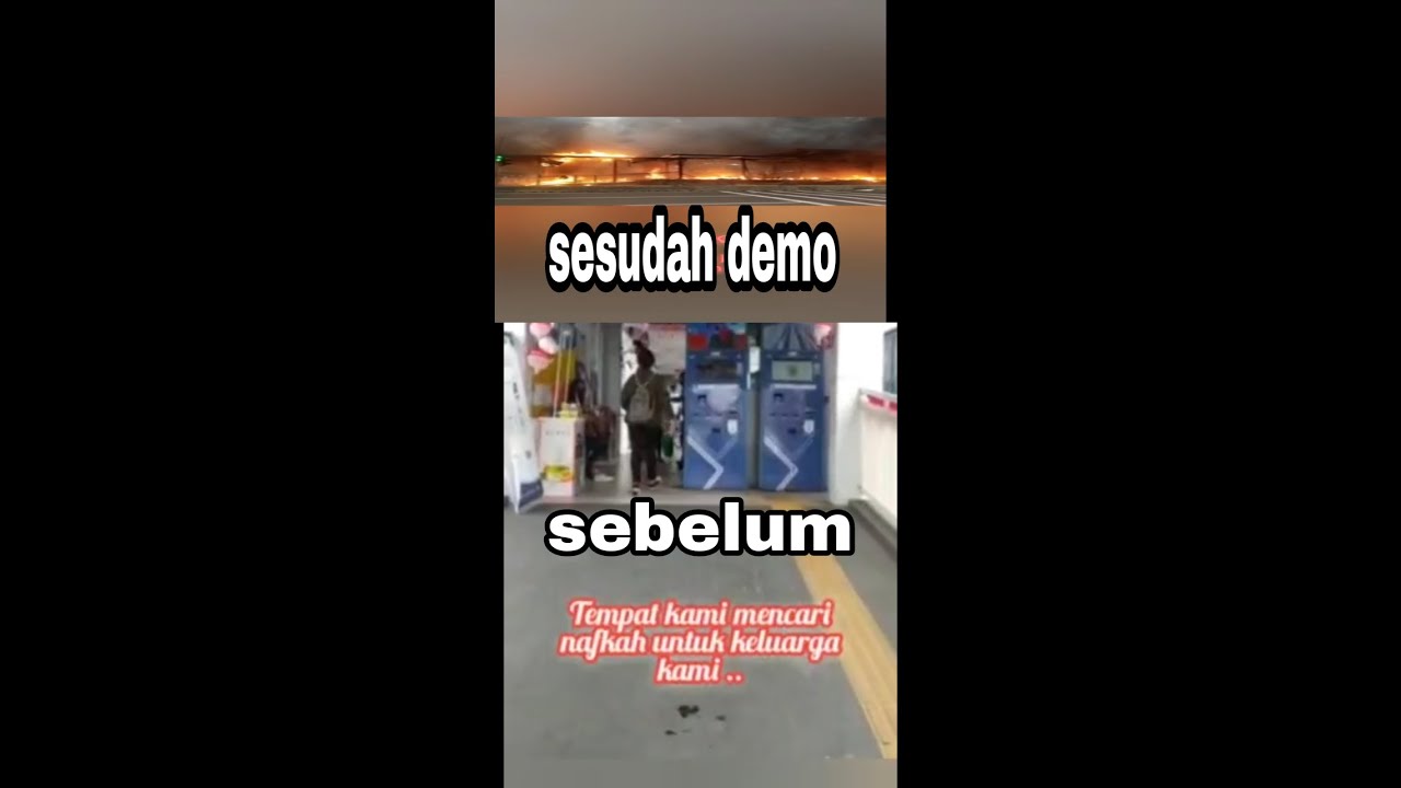Tempat kerja kami di bakar dimana lagi kami bekerja demi keluarga - YouTube