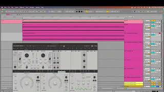 Massive X - comparing audio wave form - saw tooth - 2 osc phase modulation