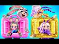 Zootopia 2: Transformação da Casa de Bonecas da Judy e da Gazelle em uma Mala Dourada e Fofa!