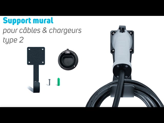 Support De Câble De Chargeur De Voiture Électrique, Support De