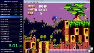 (OLD) 15:58 Metal Sonic Hyperdrive speedrun