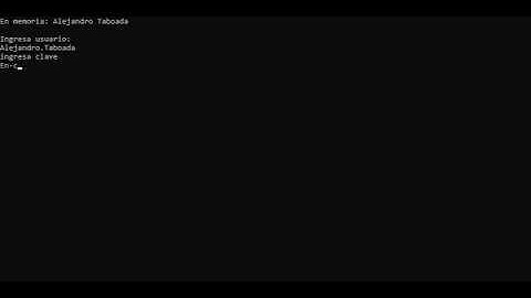 En memoria de  Alejandro Taboada /n programación ats