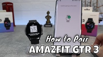 How to pair Amazft GTR 3 to Phone with Amazfit Android app Zepp OS