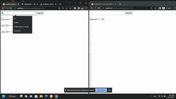 simple chat with php mysql