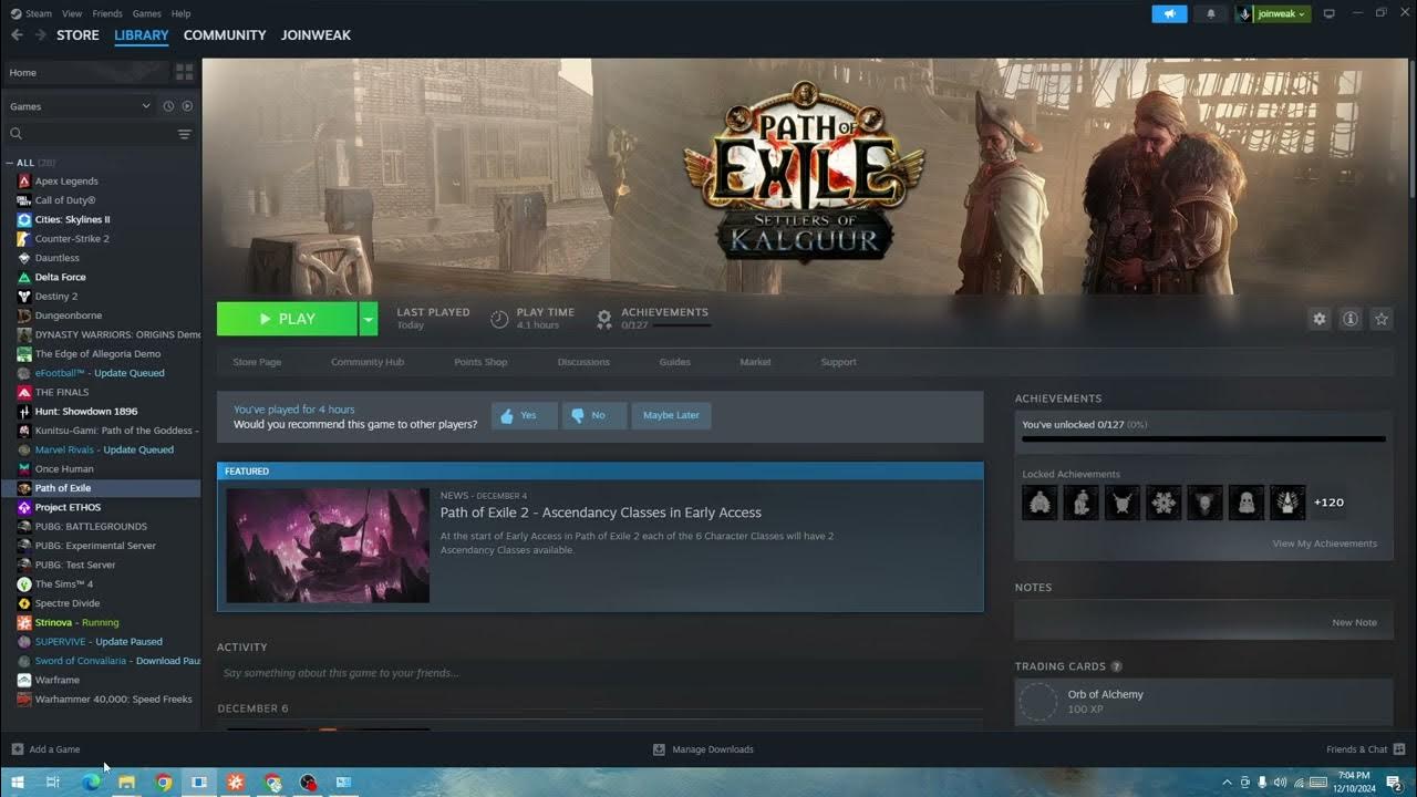 How to change file location of path of exile 2 youtube
