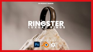 Let's Make a Ring 3D render in Blender Octane