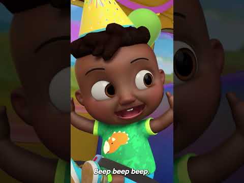 All aboard! π The Wheels On The Bus CoComelon Song #kids #shorts