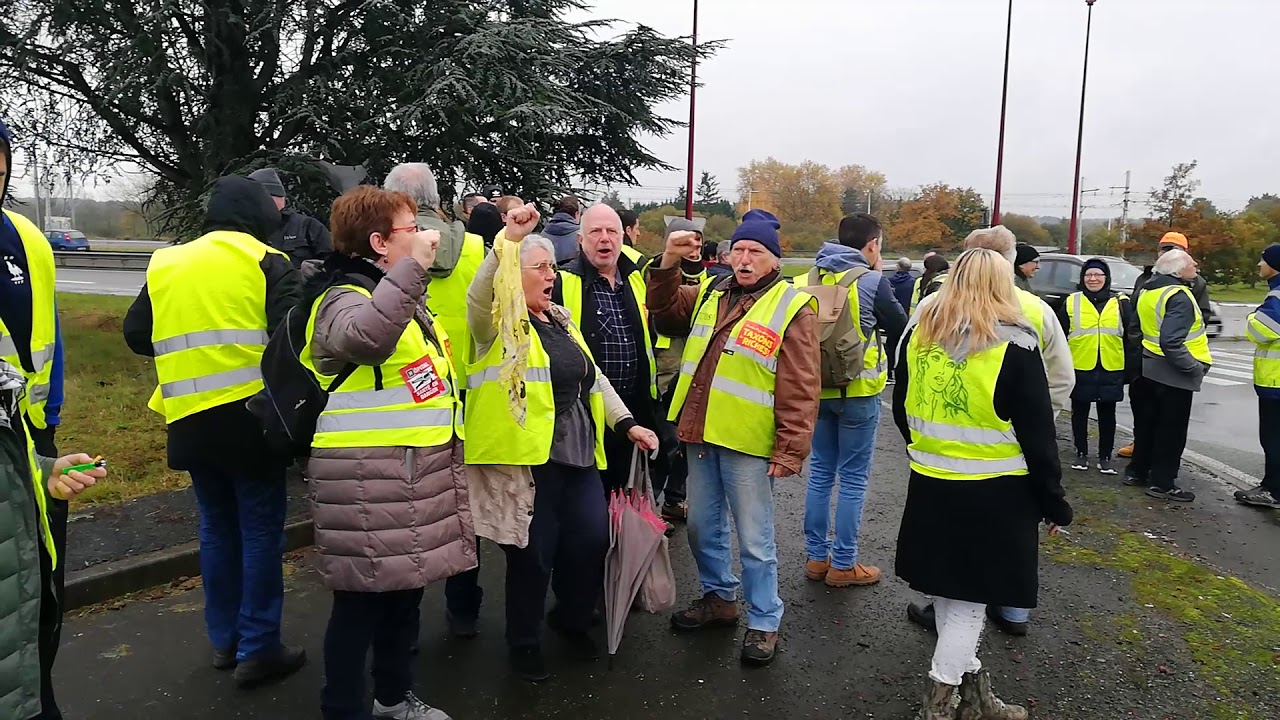 Gilets Jaunes Au Mans Samedi 16 Novembre 2019