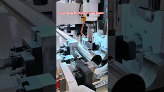 Tube Flange Machine for stainless steel pipe Fluid Industry