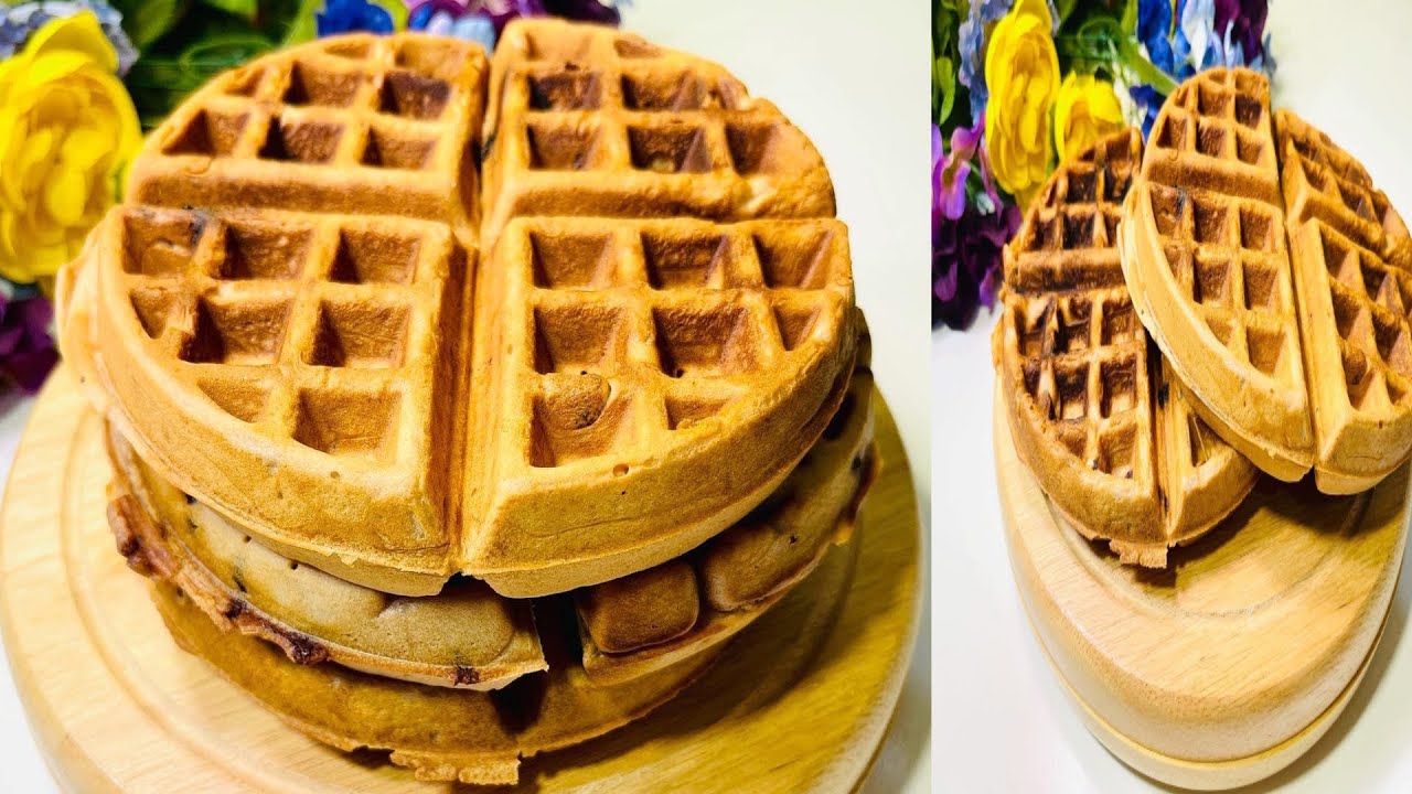 How to Make Chocolate Chip Waffals/Homemade Chocolate Chip Waffles