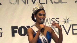 Miss Universe 2015 Pia Wurtzbach Post-Pageant Interview Unedited Full Coverage