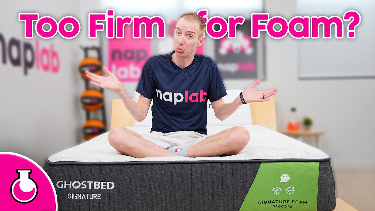 Ghostbed Signature Foam Review - $900 All-Foam With Edge Support