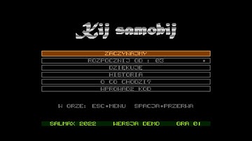 ATARI XL / XE =+ KIJ SAMOBIJ += NEW DEMO GAME 2022