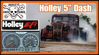 Holley 5" Digital Dash... unbox, install, and first impression.