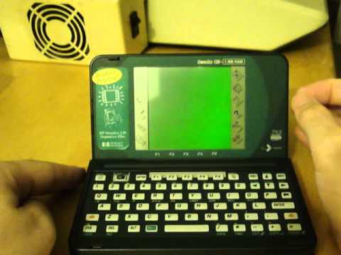 HP Omnigo 120 1MB RAM 完動品 200lx 100lx HP Omnigo 120: Hardware Demo - YouTube