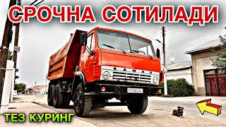 KAMAZ SAMOSVAL SOTILADI SAMARQAND SHAHAR