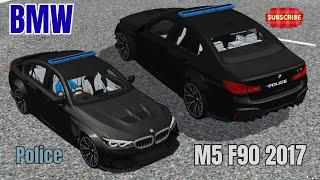 Mod BUSSID - BMW M5 F90 2017 Polisi