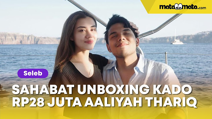 Sahabat Unboxing Kado Seharga Rp28 Juta dari Aaliyah dan Thariq Halilintar: Cantik Banget!