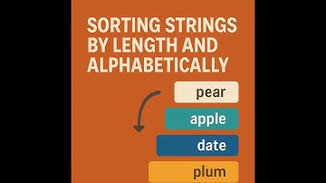 "2025 Java 8 - Sorting Strings by Length and Alphabetically"