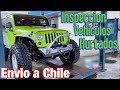 Envio Jeep JK a Chile proceso Vehículos Hurtados by Waldys Off Road