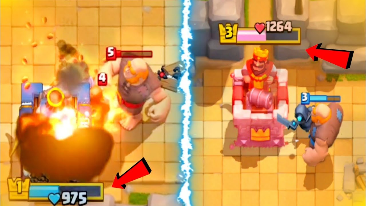 clash royale dangerous player gamplay YouTube