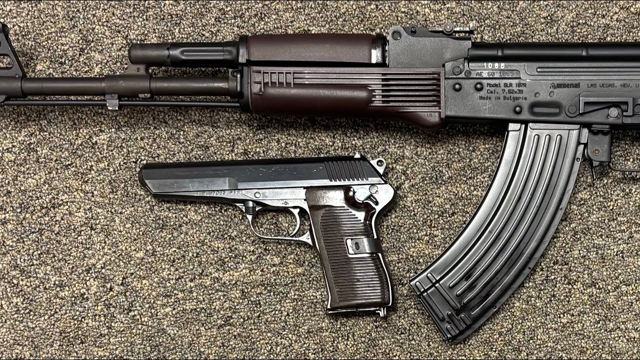 Стрельба из винтовок Arsenal SLR107R (АК-47 и CZ-52) и разборка.