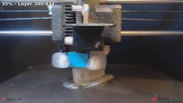 200mm_square_lens | 3D Printed with AstroPrint