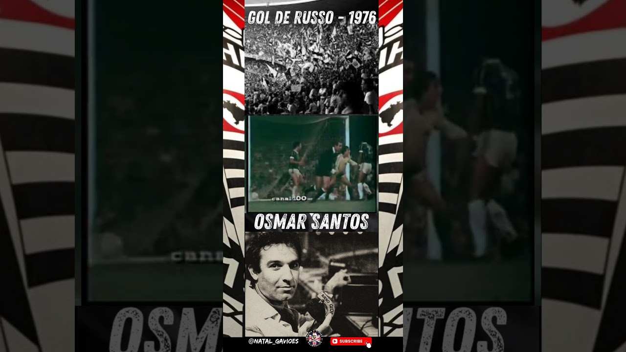#sccp #goll #russo #narração @Osmar_Santos_Radio_GloboSP na #invasão de #1976 no #maracanã 🏴🏳️