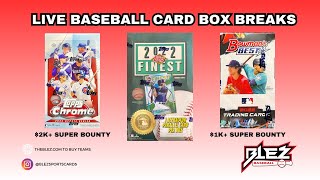 Blez Baseball | SPORTS CARDS LIVE BOX BREAKS