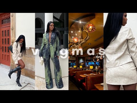 VLOGMAS 🎄| WORKING WITH PRETTYLITTLETHING, 🥂 TO MEETING SOMEONE NEW, MALL RUN + MORE