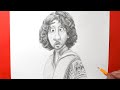 How to Draw Bruno from Encanto |  Step by Step / Sketch Art / Pencil Drawing Demo