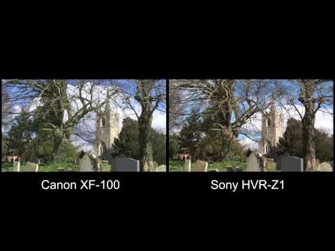 D.G Pictures: Comparison Canon XF100 & Sony HVR-Z1