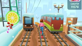 Subway Princess Runner Game : Princess Running Between Trains | Android/iOS Gameplay HD screenshot 4