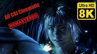 Final Fantasy X All CGI Cinematic 8K (Remastered with Neural Network AI)