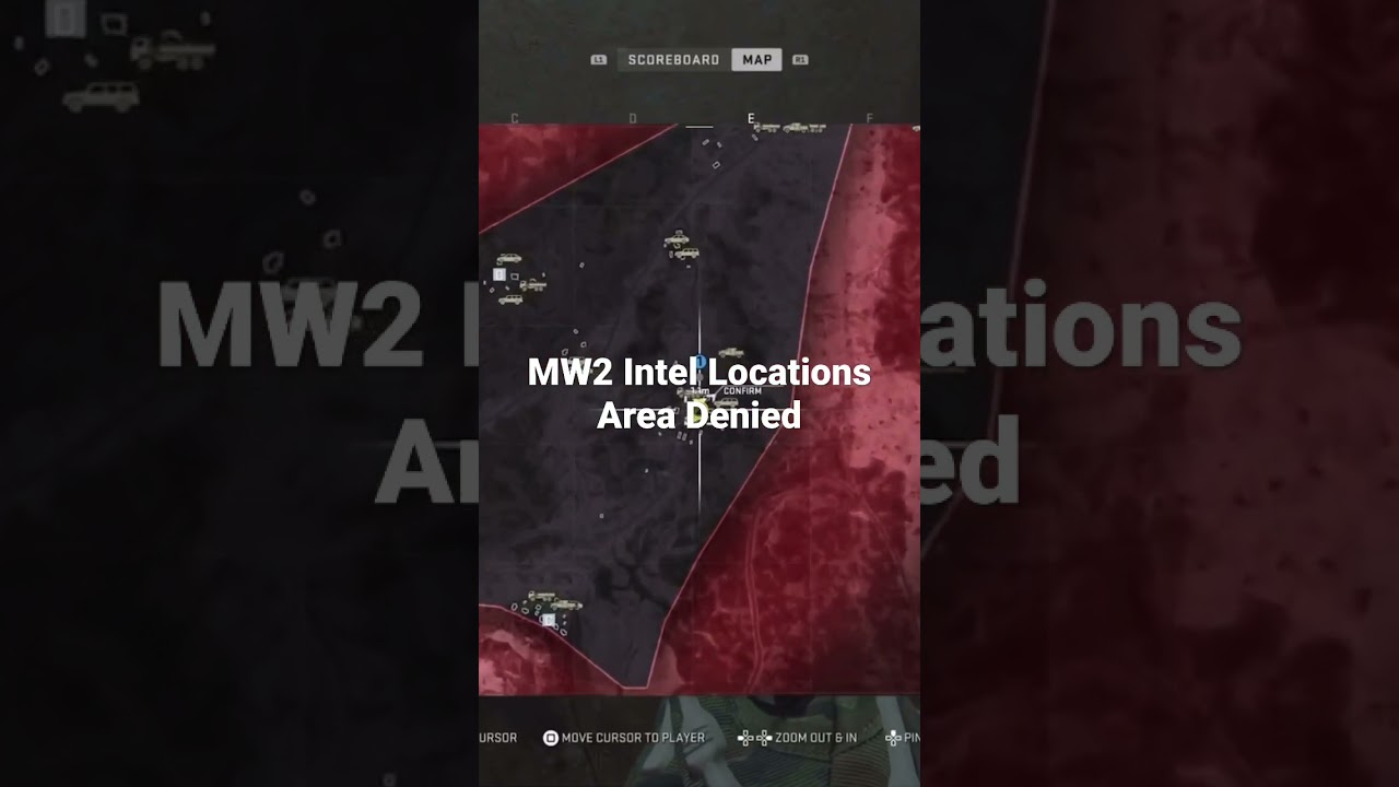 MW2 Intel Locations Area Denied Spec-Ops