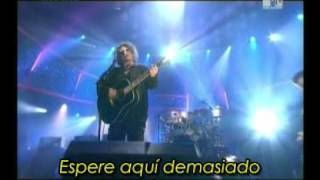 The cure - Live in Rome - Siren song(Sub - spanish) chords