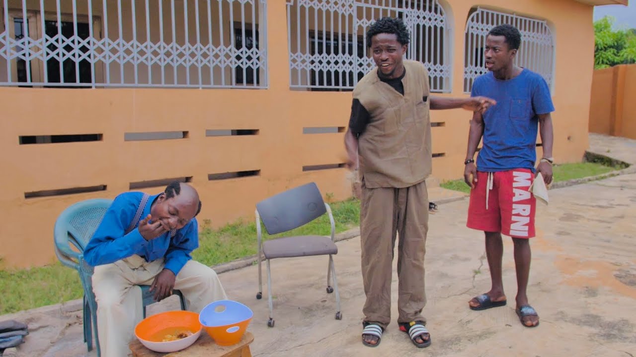 😂SCRABS MAN AKOKO IN TROUBLE AFTER STOLEN FUNNY MIKE & TOG’S LAST FOOD FT KWAMZ, DARLINGTON & ALL