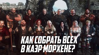 Как Собрать Всех Друзей в Каэр Морхене? Ведьмак 3 Дикая Охота